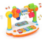 Kids Rotating Music Piano Keyboard With Light Sound
