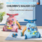 Toddler Toys Hand Push Music Walker Early Educational Electric Lighting Trolley