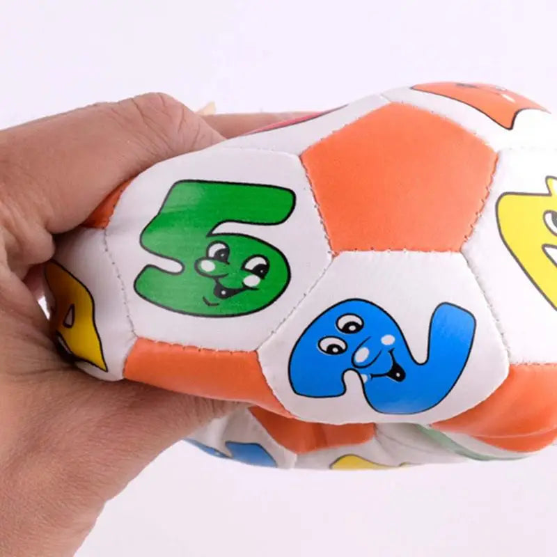Toddler Number Learning Ball Toy Small Soccer Ball Stress Relief Sensory Toys Children