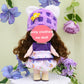 Dolls Toys Girl Doll Big Head Cute Baby Festival Gift Reborn Kids Dolls For Girls 25cm