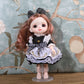 16cm BJD Doll Full Set 13 Moveable Joint Dolls Cartoon Dress Bjd Toy