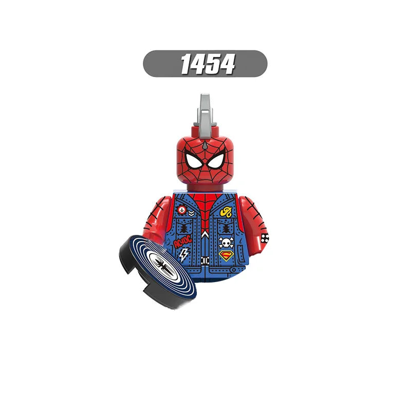 Marvel Iron Man, Spider-Man Building Blocks Mini Brick Toy