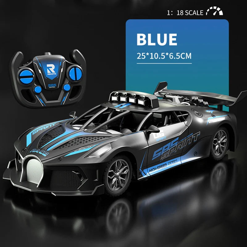 4Ch High-Speed Remote Control Car with Electric Sportscar Vehicle Model