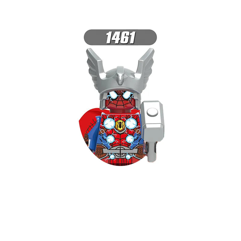Marvel Iron Man, Spider-Man Building Blocks Mini Brick Toy