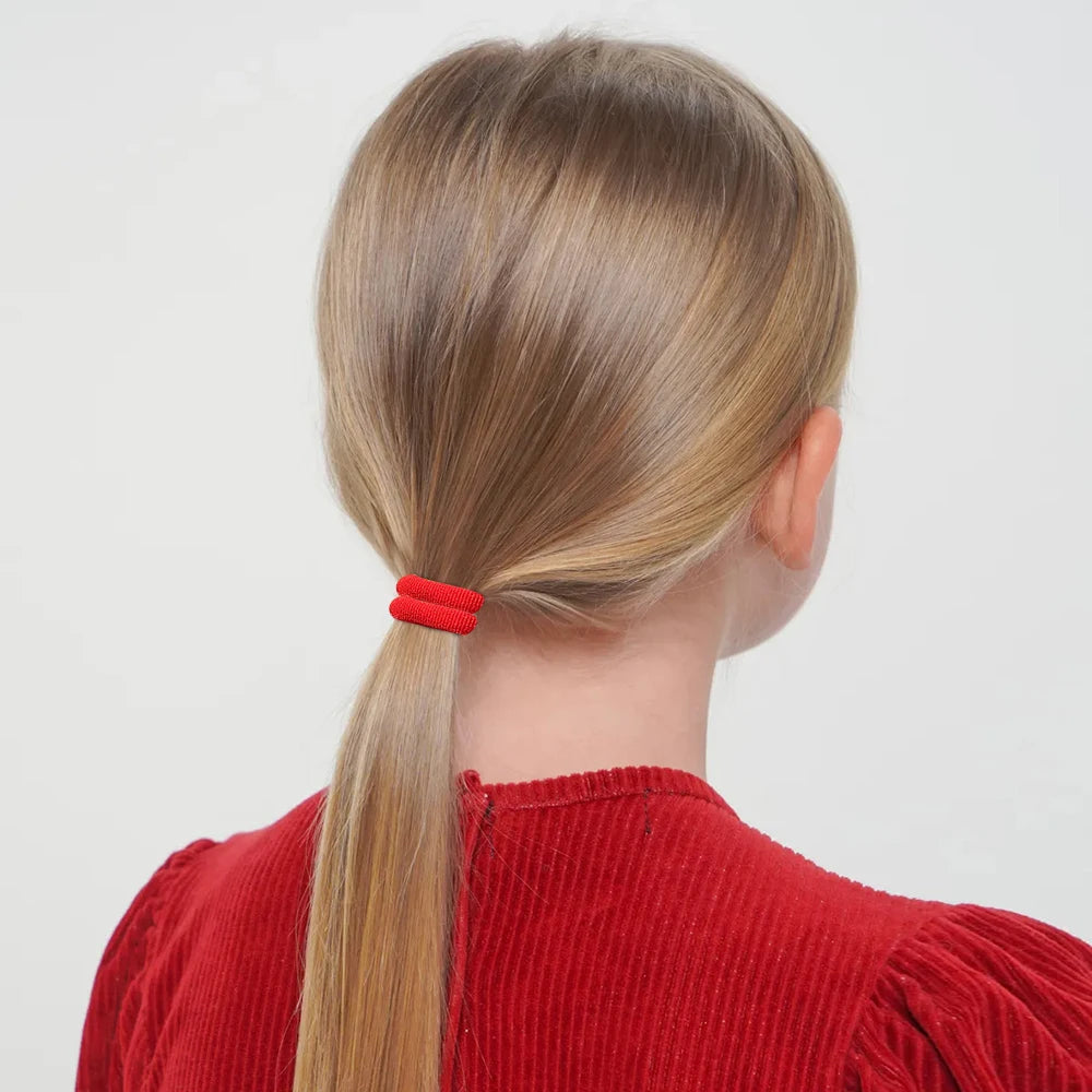 20/50/100Pc Elastic Hair Bands Girls Hair Accessories Mini Colorful Nylon Headband Kids Ponytail Holder Scrunchie Ornaments Gift