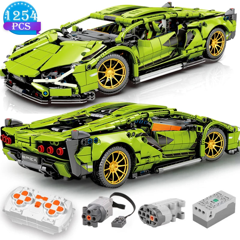 Remote Control Electric RC Car Version Optional Construction Toys
