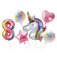 Unicorn Plate Napkin Cups Unicorn Party Supplies Balloons Kids Birthday Party Decoration Baby Shower Girl Kid Birthday Supplies