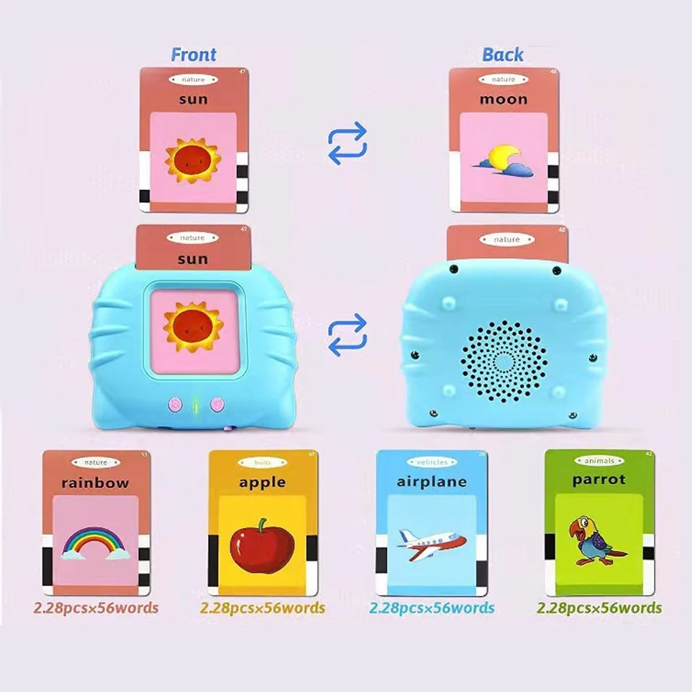 Early Education Flash Card Talking Flashcards for Kids Preschool
