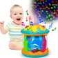 Baby Toys 1-3 Years Babies Ocean Light Rotary Projector Musical Toys Montessori Early Educational Sensory Toys