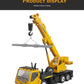 Construction Engineering CRANE Model Remote Control Alloy Transporter