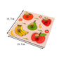 Children Hand Scratch Board Game, 3D Puzzle Early Education Matching Board Game