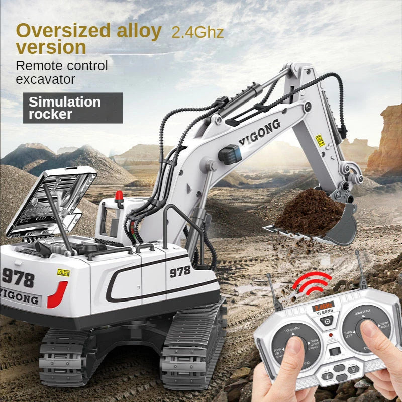 RC Remote Control Toys Radio Control Excavator Dump Truck