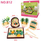 Forest Animal Family Dollhouse Furniture 1/12 Miniature Toys Girl Dolls