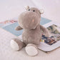25CM Jungle Animal Plush Toys Plush Dog Zebra Elephant Lion Fox Giraffe