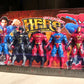 Spider-Man Batman Superman Iron Man Model set