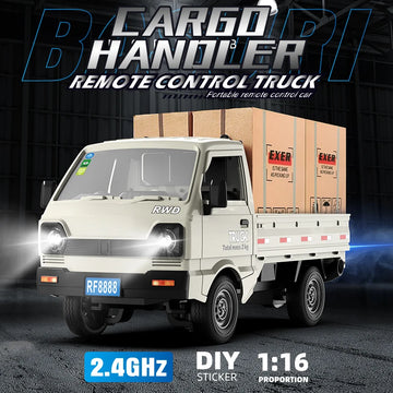 1:16 2.4GHZ RC Car Simulation Climbing Truck With Spray and LED Lights