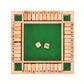 Classic 4 Sided Wooden Board Game With 2 Dice And Shut-The-Box