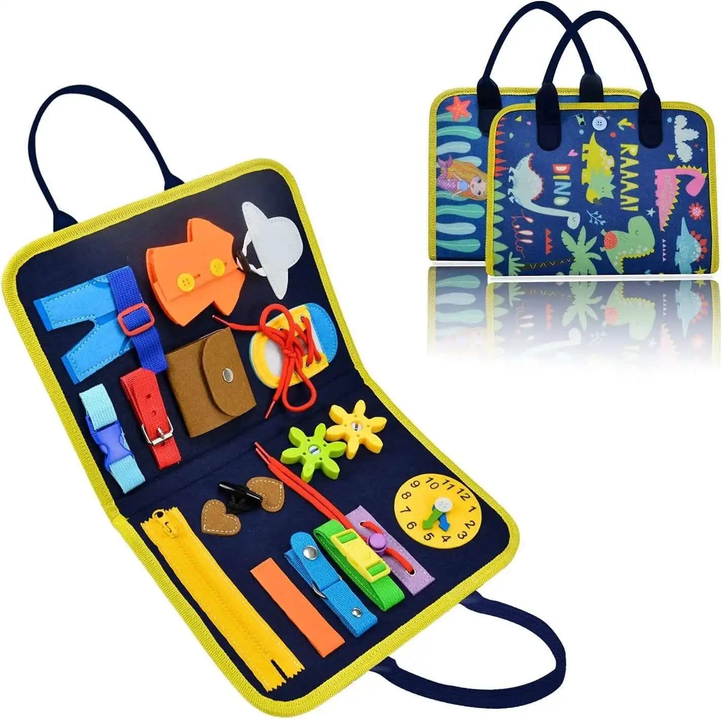 Toddler Busy Board Toddler Travel Toys Montessori Educational Toys