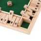 Deluxe Four Sided 10 Numbers Shut The Box Board Game