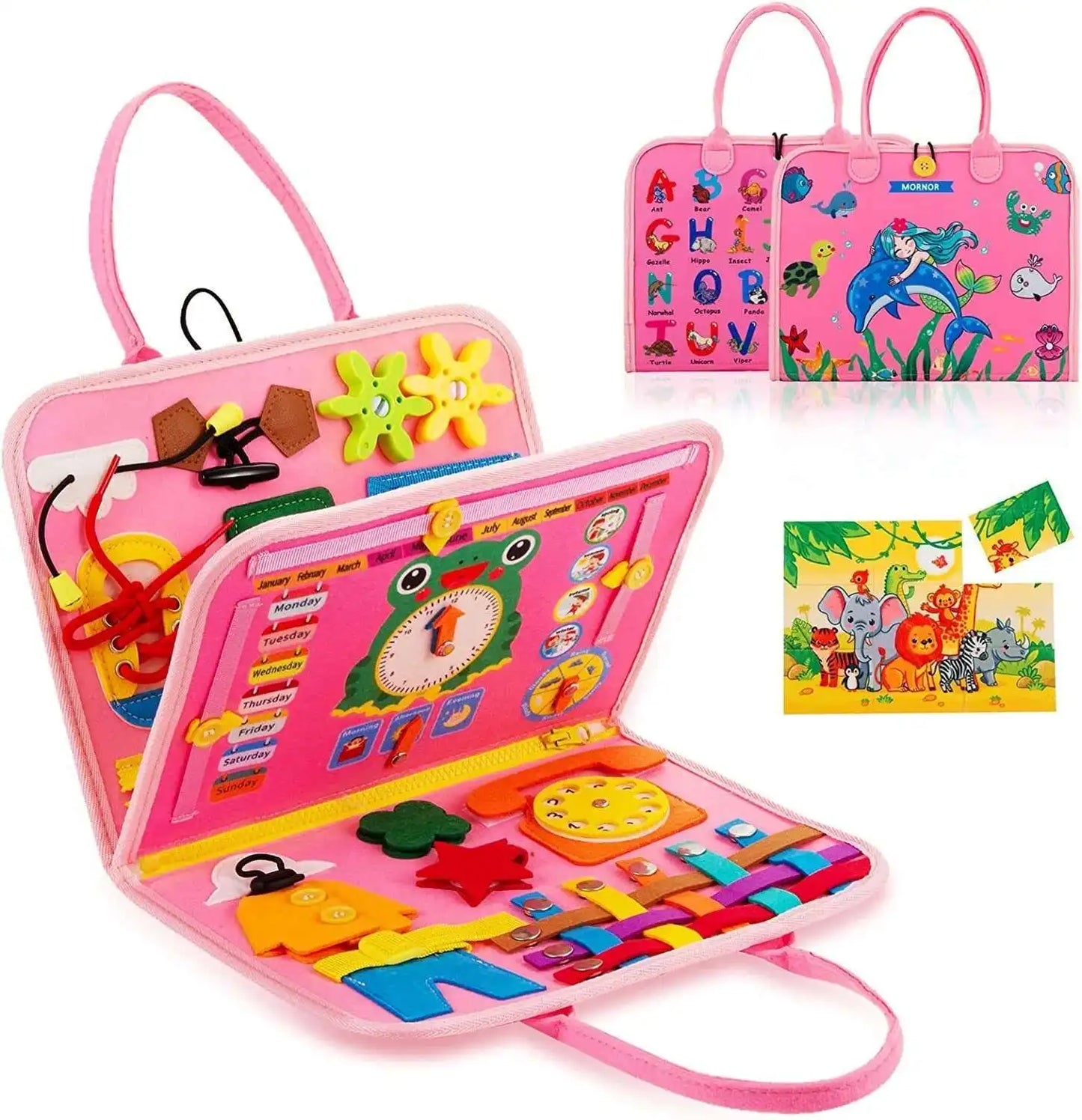 Toddler Busy Board Toddler Travel Toys Montessori Educational Toys