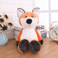 25CM Jungle Animal Plush Toys Plush Dog Zebra Elephant Lion Fox Giraffe