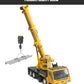 Construction Engineering CRANE Model Remote Control Alloy Transporter