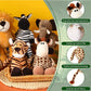 25CM Jungle Animal Plush Toys Plush Dog Zebra Elephant Lion Fox Giraffe