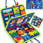 Toddler Busy Board Montessori Toys Learning Educational Activities Travel Toy Dinosaur