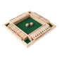 Deluxe Four Sided 10 Numbers Shut The Box Board Game