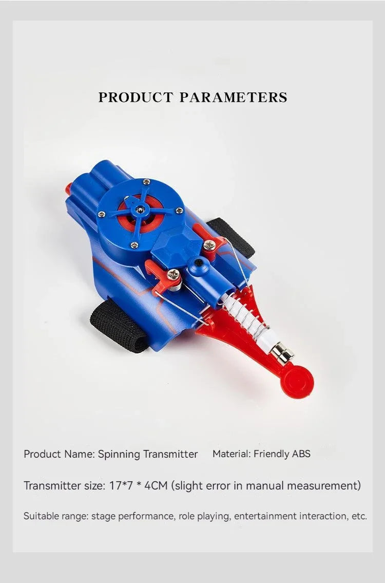 Spiderman Web Shooters Wrist Launcher Shooters Props Shooting Toys