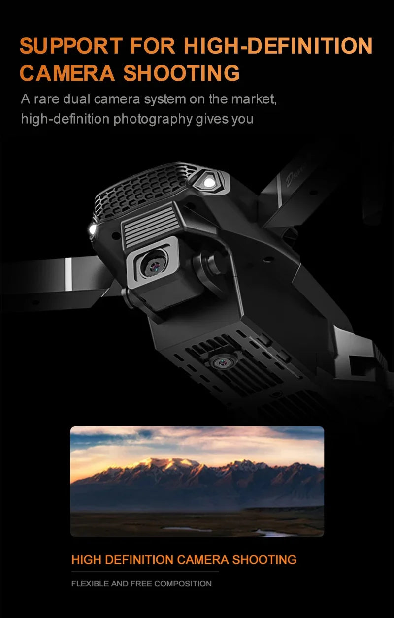 Professional mini remote control drone with E88 4k HD aerial camera