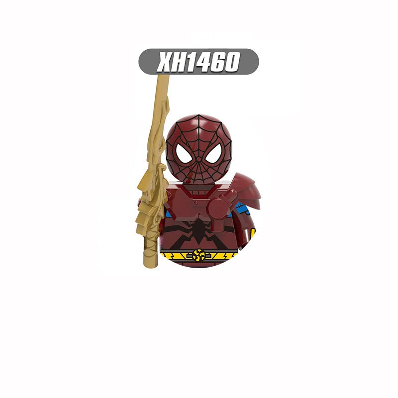 Marvel Iron Man, Spider-Man Building Blocks Mini Brick Toy