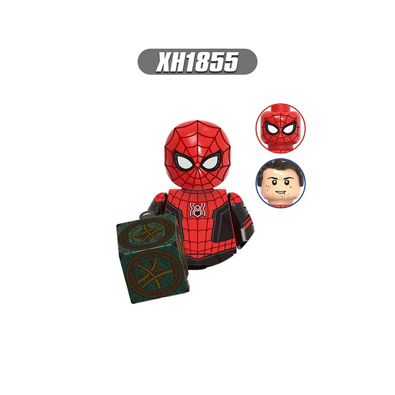 Marvel Iron Man, Spider-Man Building Blocks Mini Brick Toy