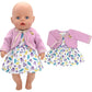 38cm Doll Clothes Pants Elephant Set for 17 Inch Doll Pajama Set Toys Wear