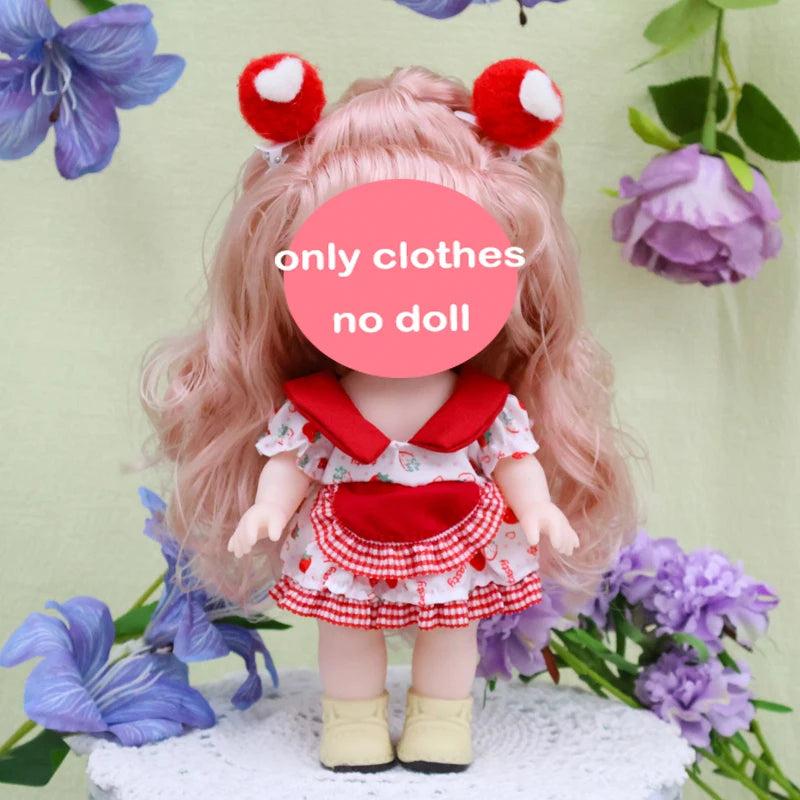 Dolls Toys Girl Doll Big Head Cute Baby Festival Gift Reborn Kids Dolls For Girls 25cm